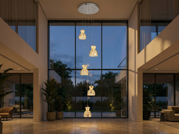 KATRIA kryształowa lampa wisząca - V30045 2