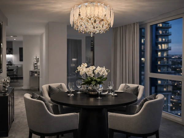 GURU kryształowy żyrandol sufitowy 600 - V20107 1