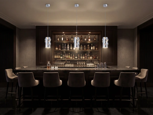 CLARIS kryształowa lampa wisząca 120 - V30001 2