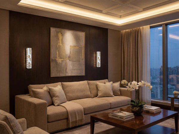 Kryształowa lampa ścienna CLARIS - V30010 2