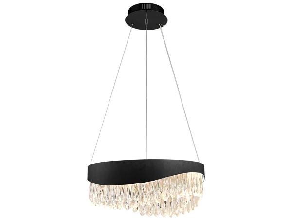 AURORA wiszący żyrandol kryształowy 450 - V30075 4