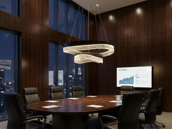 Wiszący kryształowy żyrandol AURORA 800+450 - V30078 5