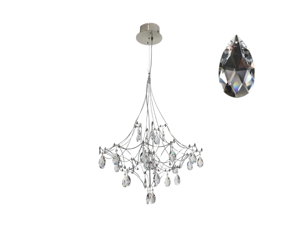 JOYA wiszący żyrandol kryształowy 600 – V40072S