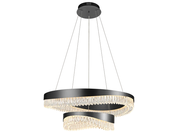 Wiszący kryształowy żyrandol AURORA 800+450 - V30078 6