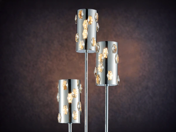 Kryształowa lampa podłogowa CLARIS - V30012 5