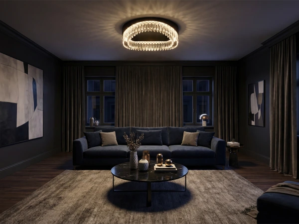 AURORA kryształowy żyrandol sufitowy 600 - V30080 3