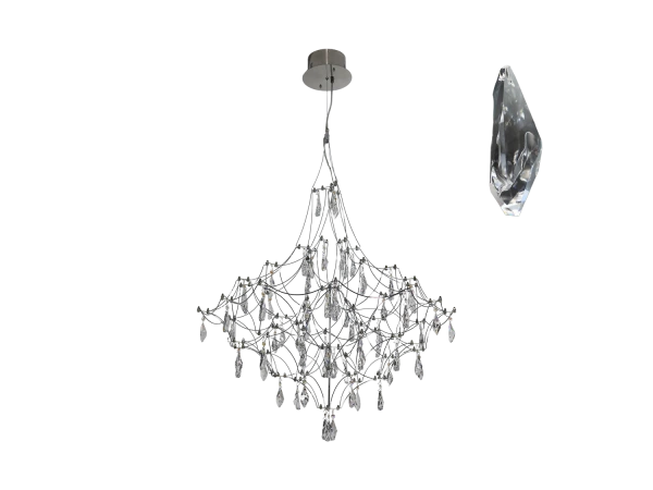 JOYA wiszący żyrandol kryształowy 870 – V40085S