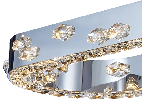 CLARIS wiszący kryształowy żyrandol 1100x320 - V30003 6