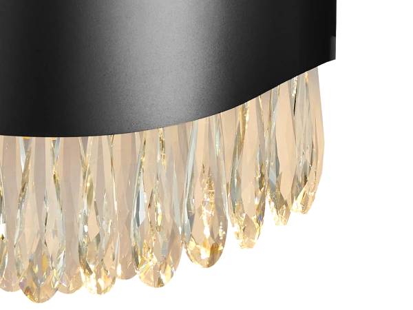 Kryształowa lampa ścienna AURORA - V30081 4