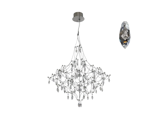 JOYA wiszący żyrandol kryształowy 870 – V40086S