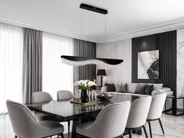 Wiszący kryształowy żyrandol AURORA 1100 - V30071 3