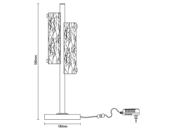 CORTEZA lampa stołowa 580 - V30037 5