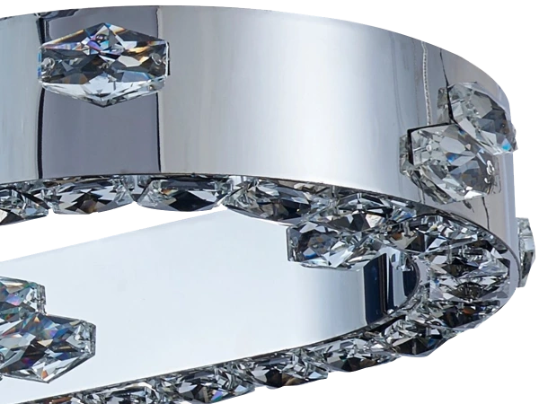 CLARIS wiszący kryształowy żyrandol 1100x320 - V30003 5