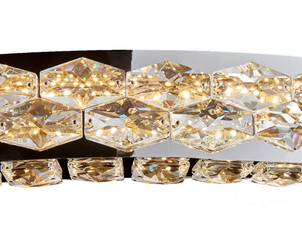 CLARIS wiszący żyrandol kryształowy 600 - V30004 4