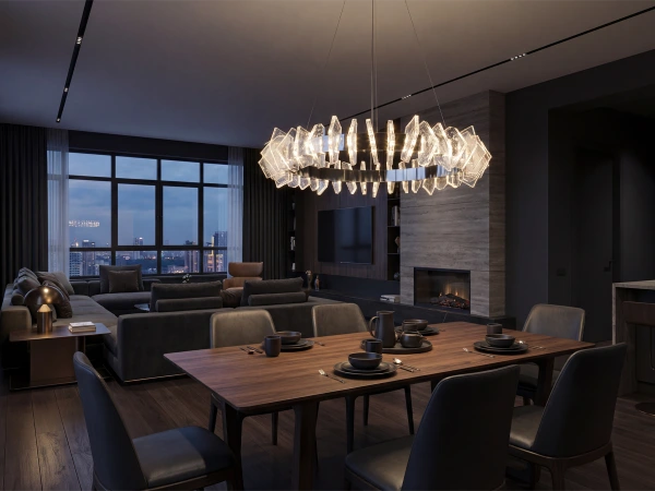 PIKASO závesný krištáľový luster 800 - V30024 4