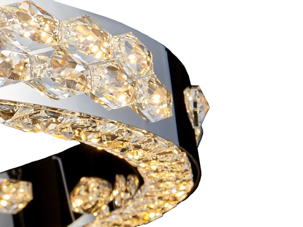 CLARIS wiszący żyrandol kryształowy 600 - V30004 5