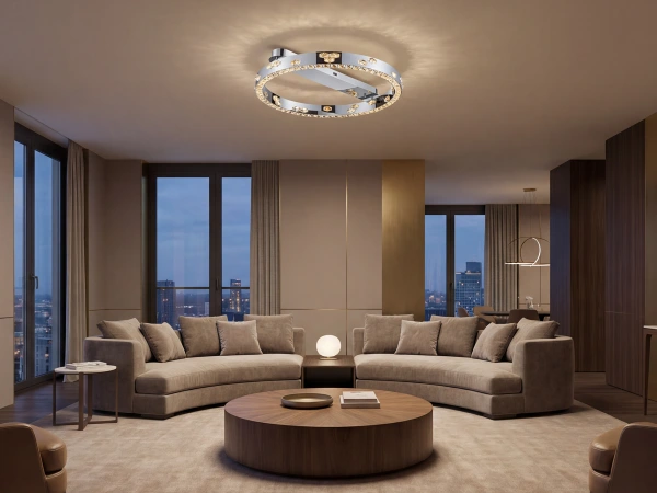 CLARIS kryształowy żyrandol sufitowy 800 - V30008 2