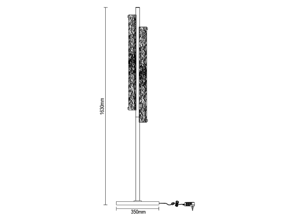 CORTEZA lampa podłogowa 1630 - V30038 5