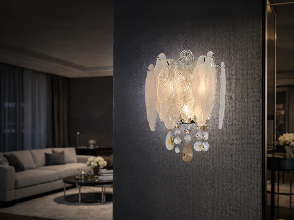 GURU kryształowa lampa ścienna 250x310 - V20104 1