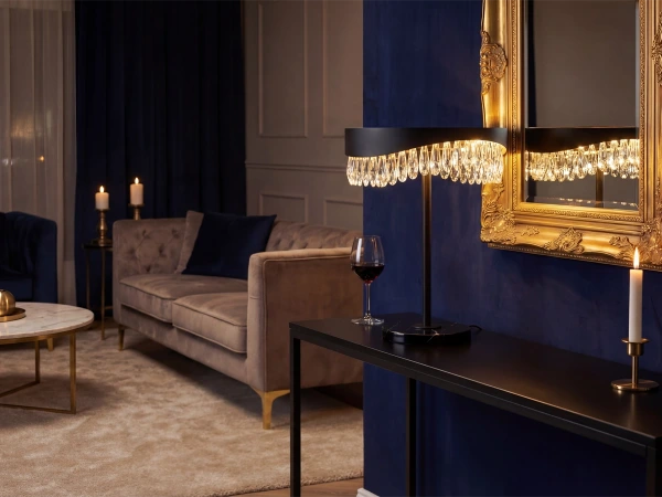 Kryształowa lampa stołowa AURORA 500 - V30083 2