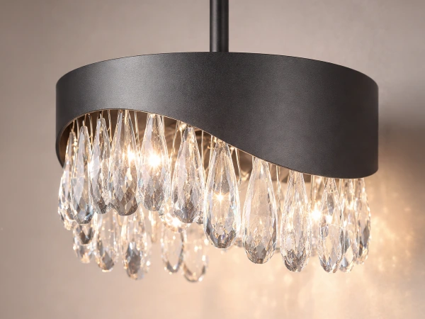 Wiszący kryształowy żyrandol AURORA 200 - V30073 3