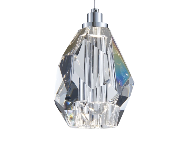 DIAMOR CLEAR kryształowa lampa wisząca - V30051 3