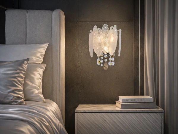 GURU kryształowa lampa ścienna 250x310 - V20104 2