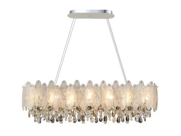 GURU wiszący kryształowy żyrandol 1050x300 - V20101 3