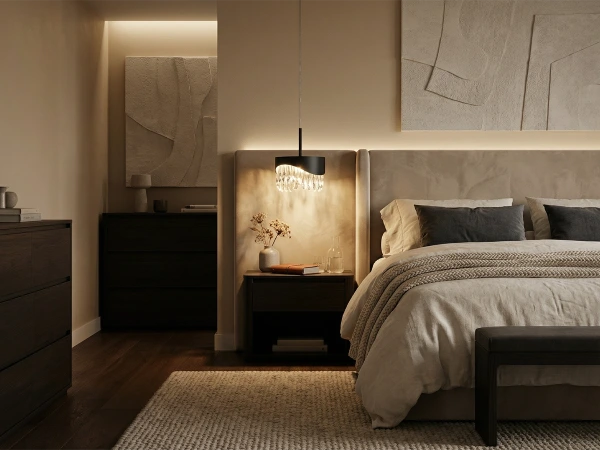 Wiszący kryształowy żyrandol AURORA 200 - V30073 2