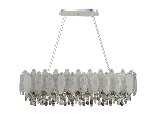 GURU wiszący kryształowy żyrandol 1050x300 - V20101