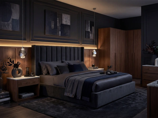 DIAMOR SMOKE kryształowa lampa wisząca - V30053 1