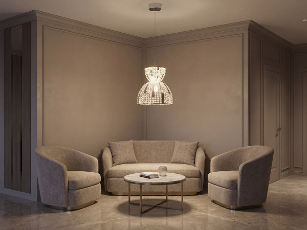 KATRIA kryształowa lampa wisząca 350 - V30043 3