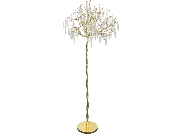 Kryształowa lampa podłogowa GOCCIA 1700 - V20037