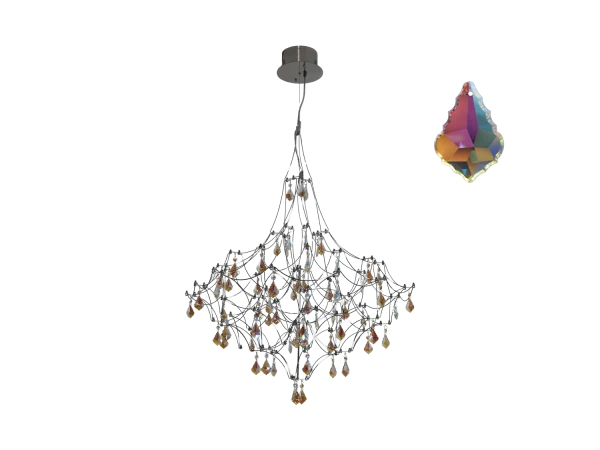 JOYA wiszący żyrandol kryształowy 870 – V40083