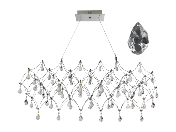 JOYA wiszący żyrandol kryształowy 900 – V40014S