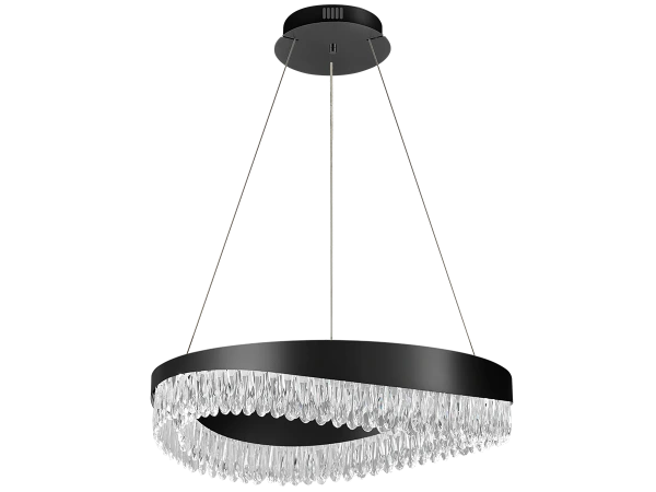 AURORA wiszący żyrandol kryształowy 600 - V30076