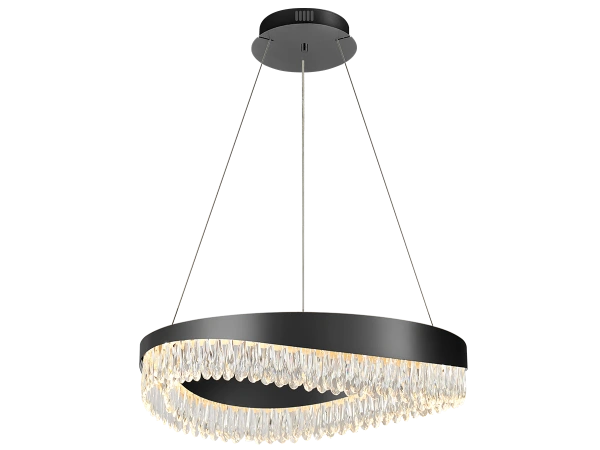 AURORA wiszący żyrandol kryształowy 600 - V30076 5