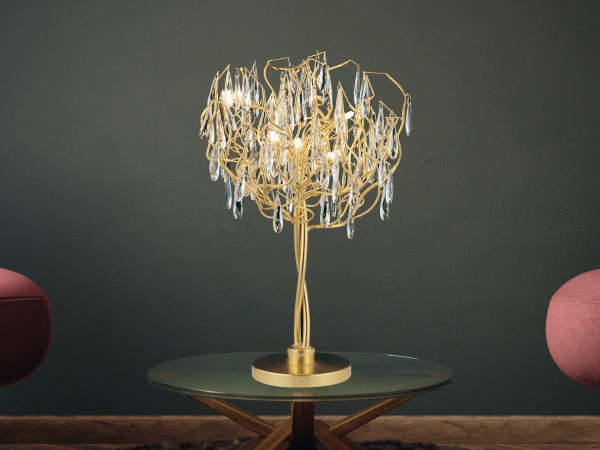 GOCCIA kryształowa lampa stołowa 750 - V20036 3